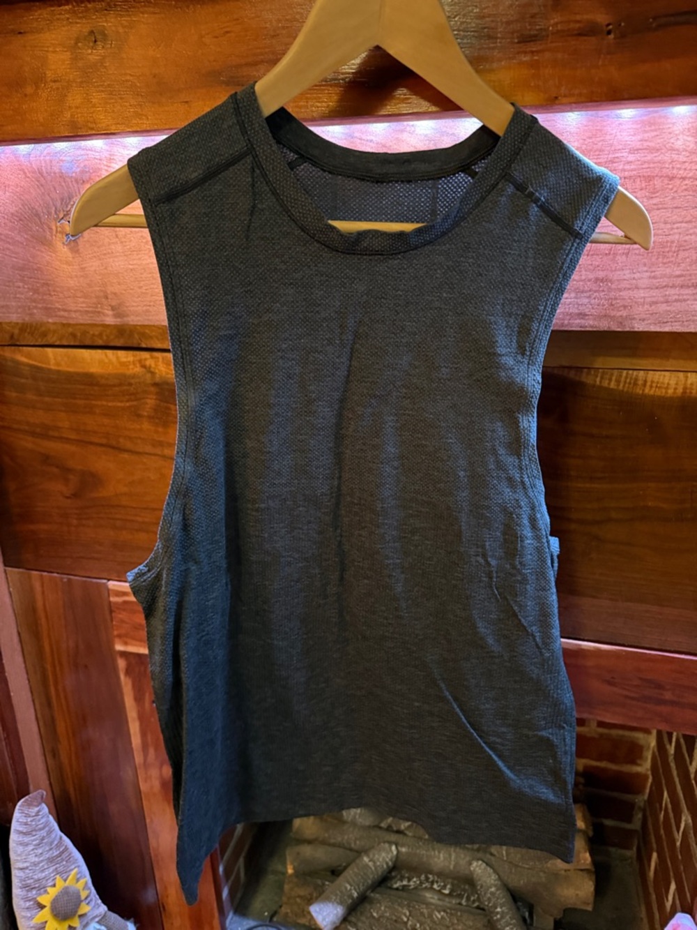 Lululemon Mens Tank Top - Charcoal Gray